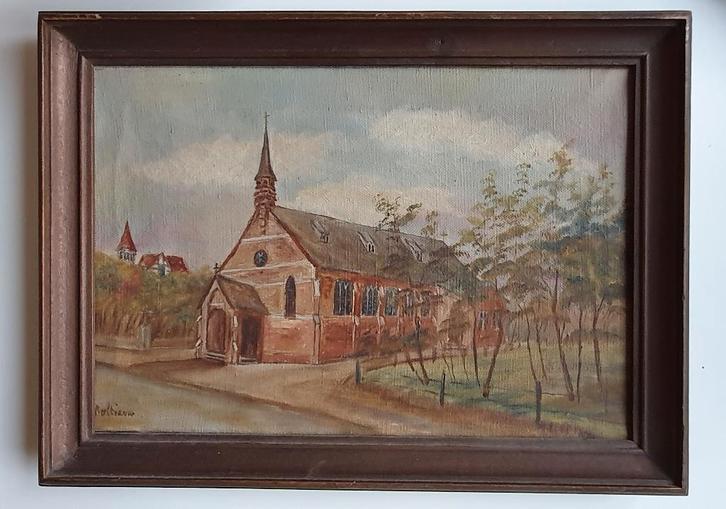 Koninklijke Kapel De Panne, Bultiauw Paul, Antiquités & Art, Art | Peinture | Classique, Enlèvement