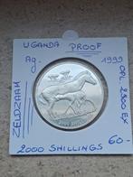 Uganda 2000 shillings 1999 AG PROOF OPL 2500 SCHAARS !!gere!, Postzegels en Munten, Munten | Afrika, Ophalen of Verzenden