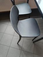 Zwarte plastic stoelen, Huis en Inrichting, Stoelen, Ophalen, Zwart