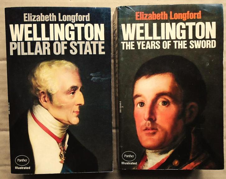Wellington - 1975/76 - 2 biografieën door Elizabeth Longford, Boeken, Biografieën, Gelezen, Politiek, Verzenden