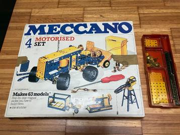 Meccano Motorised set nr.4 en nr.1 beschikbaar voor biedingen
