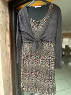 Robe Armand Thiery avec gillet, ton brun, T42, Kleding | Dames, Ophalen, Zo goed als nieuw, Bruin