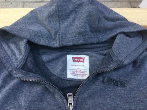 Hoodie LEVI’S - sweater capuche tirette 164 14 y, Kinderen en Baby's, Kinderkleding | Maat 164, Gebruikt, Jongen, Trui of Vest