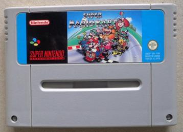 Super Mario Kart voor de Europese Super Nintendo 