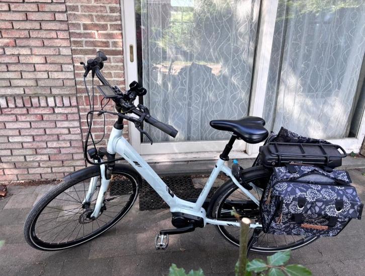 Giant Entour E+0 Disc (500Wh) elektrische fiets incl. fietst, Fietsen en Brommers, Elektrische fietsen, Gebruikt, Giant, 50 km per accu of meer