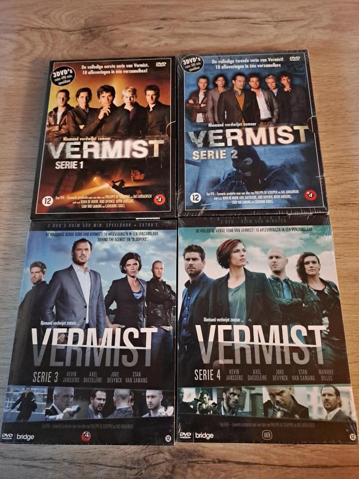 Vermist Seizoen 1-4, Cd's en Dvd's, Dvd's | Overige Dvd's, Zo goed als nieuw, Ophalen of Verzenden