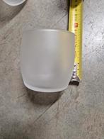 Theelicht-/aperitiefglaasjes mat glas 7 stuks 7 cm hoog, Enlèvement ou Envoi, Comme neuf