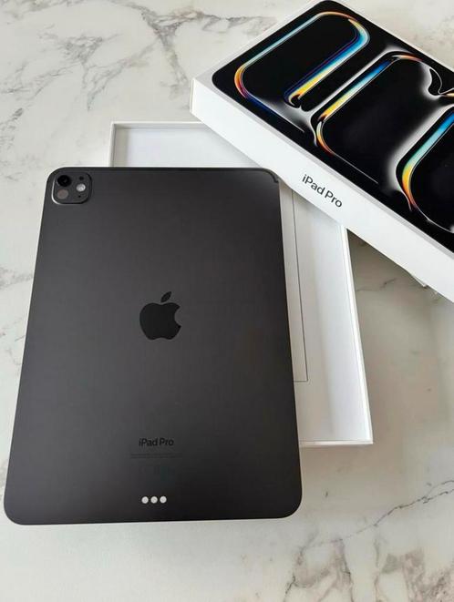 Apple IPad Pro M4 11inch, Computers en Software, Apple iPads, Zo goed als nieuw, Apple iPad Pro, Wi-Fi, 11 inch, 256 GB, Zwart