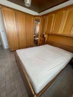 volledige slaapkamer eik, Huis en Inrichting, Slaapkamer | Complete slaapkamers, Ophalen, Zo goed als nieuw, Tweepersoons