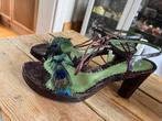Muxart leren sandalen met hak maat 39,5 nieuw, Kleding | Dames, Schoenen, Bruin, Nieuw, Dansschoenen, Ophalen of Verzenden