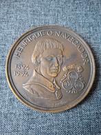 Munt Henrique o Navegador 1394-1994 Portugal, genummerd, Enlèvement ou Envoi, Bronze