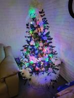 Kerstboom met versiering en verlichting, Zo goed als nieuw, Ophalen