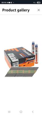 Clous paslode 2000 unités 2.8x70, Bricolage & Construction, Enlèvement ou Envoi, Comme neuf