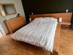 Slaapkamer - Bed - Kast - ladekast - spiegel, Maison & Meubles, Chambre à coucher | Chambres à coucher complètes, Utilisé, Enlèvement ou Envoi