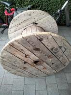Houten bobijn haspel 100 cm, Ophalen, Gebruikt