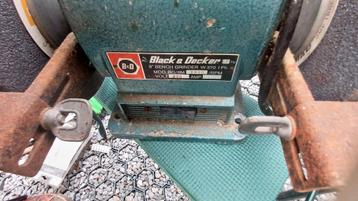 Touret à meuler black et decker, Enlèvement, Utilisé