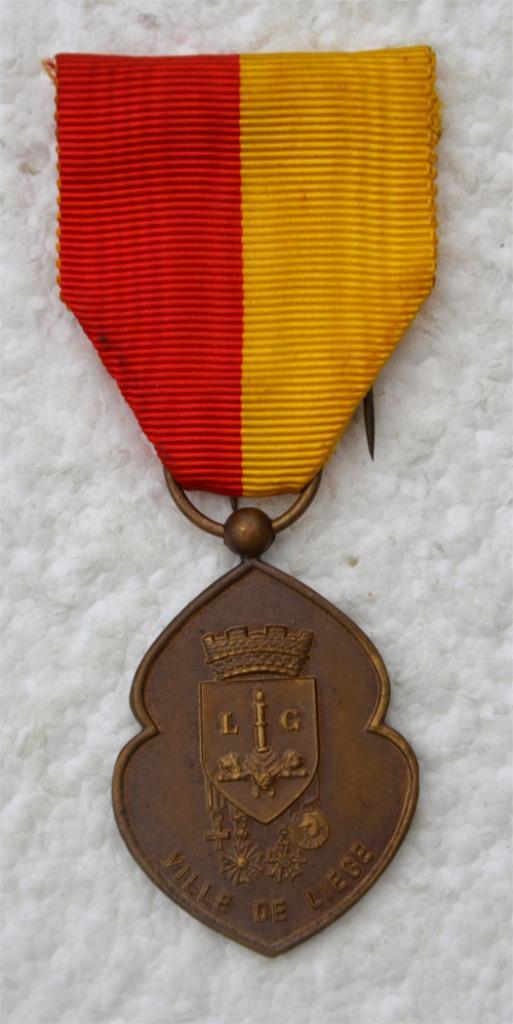 Medaille, 14-18, Med LUIK 25 Verjaardag verdediging Forten, Collections, Objets militaires | Général, Armée de terre, Enlèvement ou Envoi