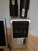 monitor luidsprekers , pc is voor onderdelen., Ophalen, Gebruikt