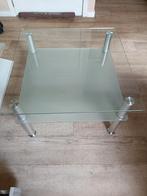 Table basse en verre, 50 tot 100 cm, Minder dan 50 cm, Glas, Gebruikt