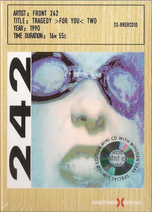 FRONT 242 TRAGEDY FOR YOU TOO LIMITED MINI CD IN WOODEN BOX, CD & DVD, CD Singles, Neuf, dans son emballage, Dance, 1 single, Maxi-single