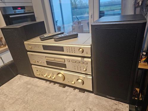 Prachtige Denon vintage hifi keten in zeldzame champagne,,,, Audio, Tv en Foto, Stereoketens, Zo goed als nieuw, Cd-speler, Tuner of Radio