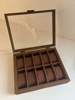 Authentieke houten horloge doos, Ophalen of Verzenden, Zo goed als nieuw