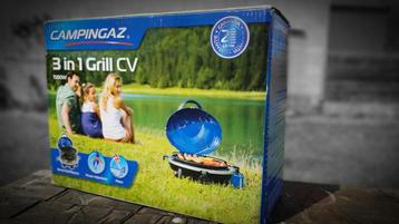 Campingaz 3 in 1 Grill CV  plus gasflesje. beschikbaar voor biedingen