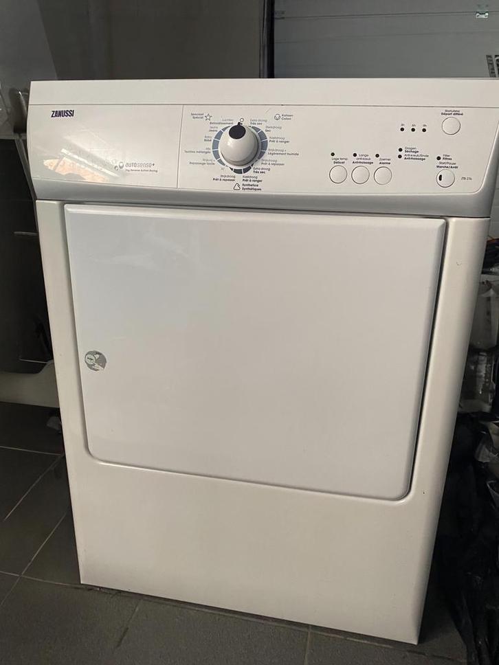 Zanussi Luchtafvoer droogkast, Elektronische apparatuur, Droogkasten, Gebruikt, Luchtafvoer, Voorlader, 6 tot 8 kg, Minder dan 85 cm