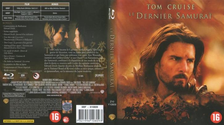 the last samourai (blu-ray) nieuw, Cd's en Dvd's, Blu-ray, Zo goed als nieuw, Avontuur, Ophalen of Verzenden