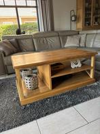 Eiken salontafel 120x70x50cm, Ophalen, Zo goed als nieuw