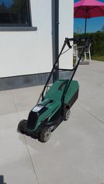 Bosch grasmachine op accu, Tuin en Terras, Ophalen, Zo goed als nieuw, Opvangbak