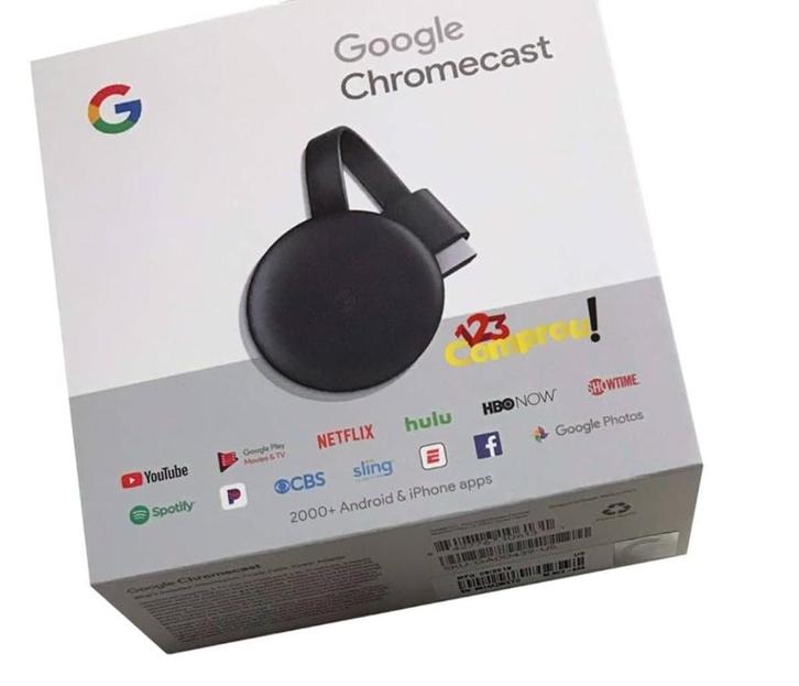 Google Chromecast, Audio, Tv en Foto, Mediaspelers, Nieuw, HDMI, Ophalen