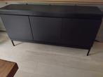 wandkast + salontafel beiden zwart, Huis en Inrichting, Kasten | Wandmeubels, Ophalen, Gebruikt