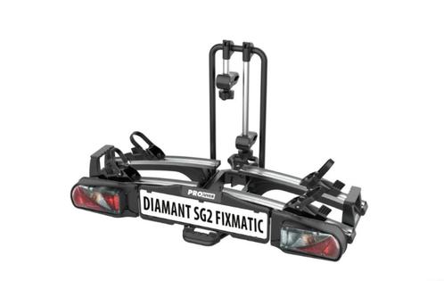 Pro User Diamant SG2 FixMatic | FIX4BIKE Fietsendrager, Autos : Divers, Porte-vélos, Neuf, Support d'attelage, 2 vélos, Pneus larges