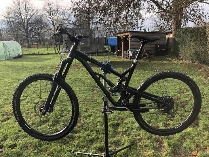 Saracen Ariel Elite 27.5 inch 2018 Full Suspension L, Fietsen en Brommers, Fietsen | Mountainbikes en ATB, Gebruikt, Overige merken