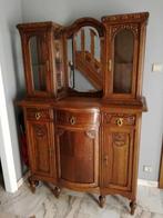 Kast (vitrines met geslepen glas), Antiek en Kunst, Ophalen