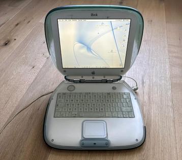 iBook G3 366MHz SE Clamshell graphite met SSD beschikbaar voor biedingen