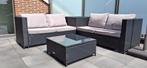 Snelle verkoop! Wicker lounge set Siena – Zo goed als nieuw, Ophalen, 4 zitplaatsen, Zo goed als nieuw, Wicker