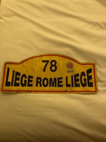 Rally bord auto beschikbaar voor biedingen