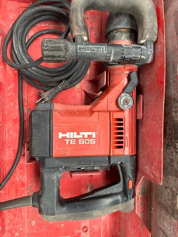 Perceuse et marteau Hilti disponible aux enchères