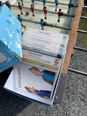 Kuifje doos wist-je dat-kaarten beschikbaar voor biedingen