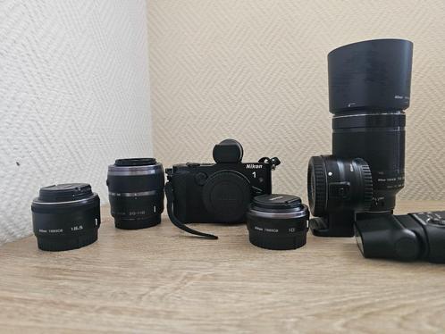 Kit Nikon 1 v3 complet, Audio, Tv en Foto, Fotocamera's Digitaal, Nikon, Ophalen of Verzenden
