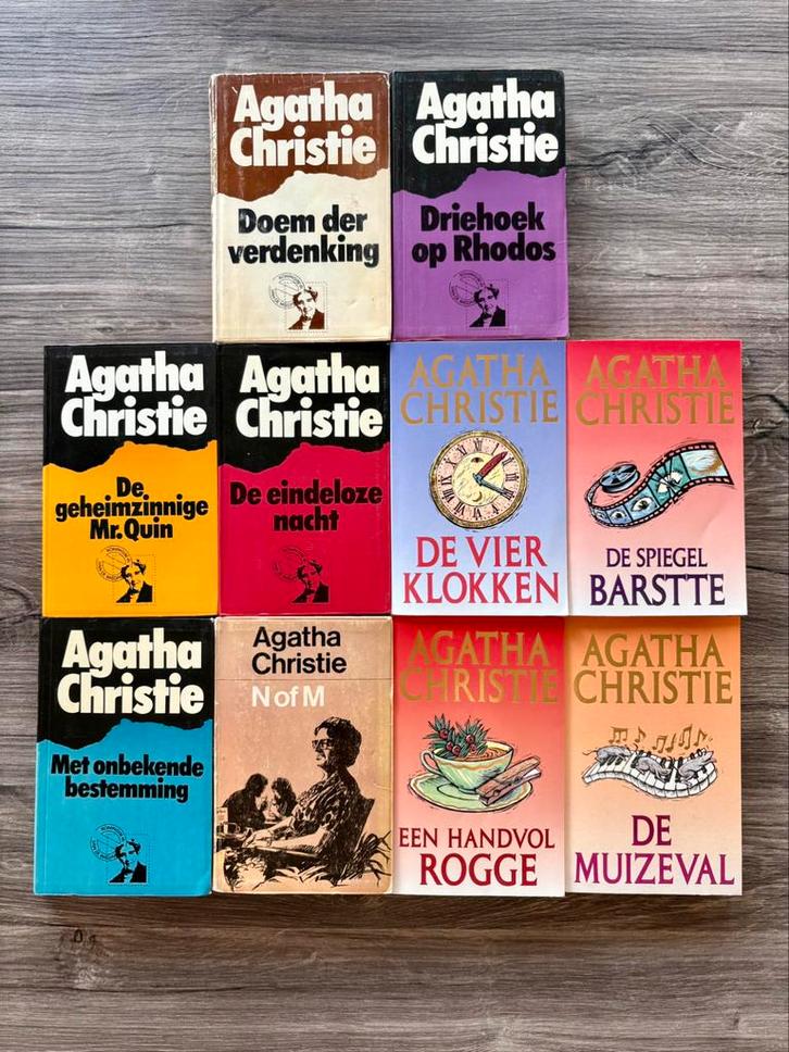 10 boeken agatha christie, Boeken, Detectives, Gelezen, Ophalen