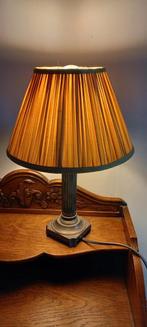 Vintage lampadaire, plissé lampenkap, Huis en Inrichting, Lampen | Tafellampen, Ophalen, Gebruikt