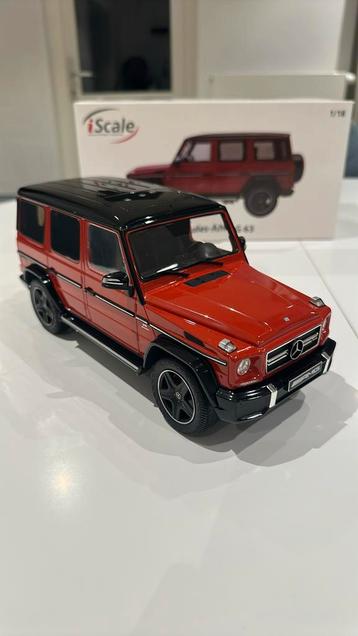 MERCEDES G 63 AMG 1/18 nieuwstaat in doos  beschikbaar voor biedingen