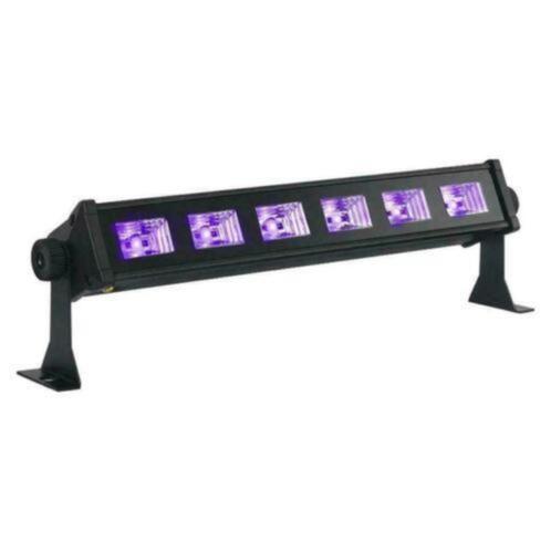 IBIZA LED-UVBAR6 UV-blacklight led balk 6 x 3 Watt, Musique & Instruments, Lumières & Lasers, Neuf, Lumières, Enlèvement ou Envoi