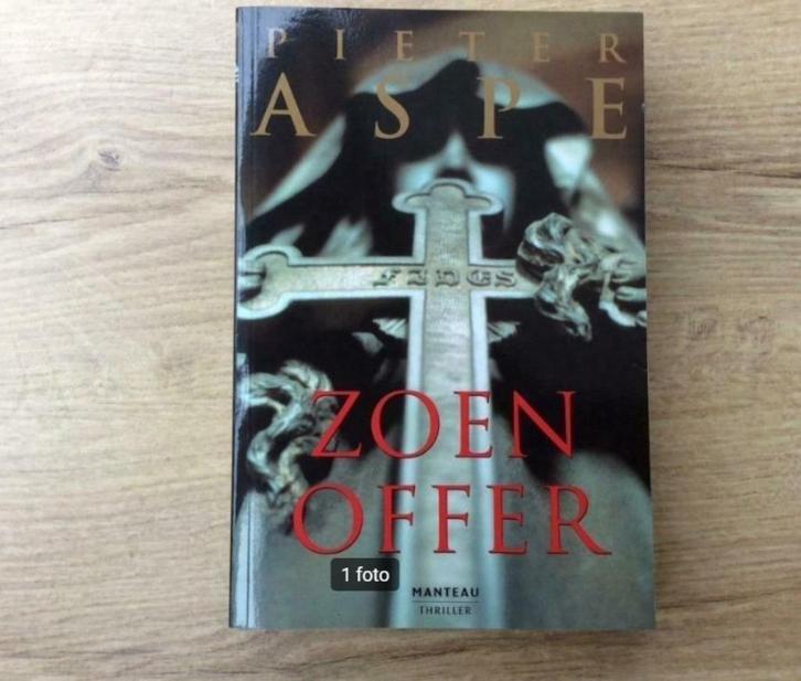 Pieter Aspe: Zoenoffer (thriller/politieroman), Boeken, Thrillers, Gelezen, Ophalen of Verzenden
