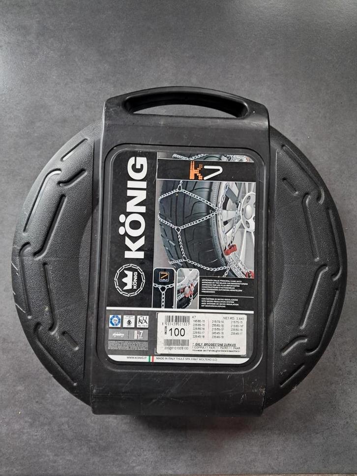 Chaînes Konig - Thule K7 / CK7 neuves, Auto diversen, Sneeuwkettingen, Nieuw, Ophalen of Verzenden