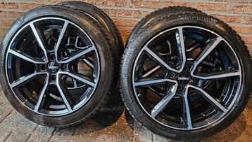 17 inch Renault Clio Winterset 4x100 Continental 6-8mm  beschikbaar voor biedingen