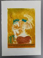 Katrien Caymax - 3 kleurenetsen, Antiek en Kunst, Kunst | Etsen en Gravures, Ophalen of Verzenden